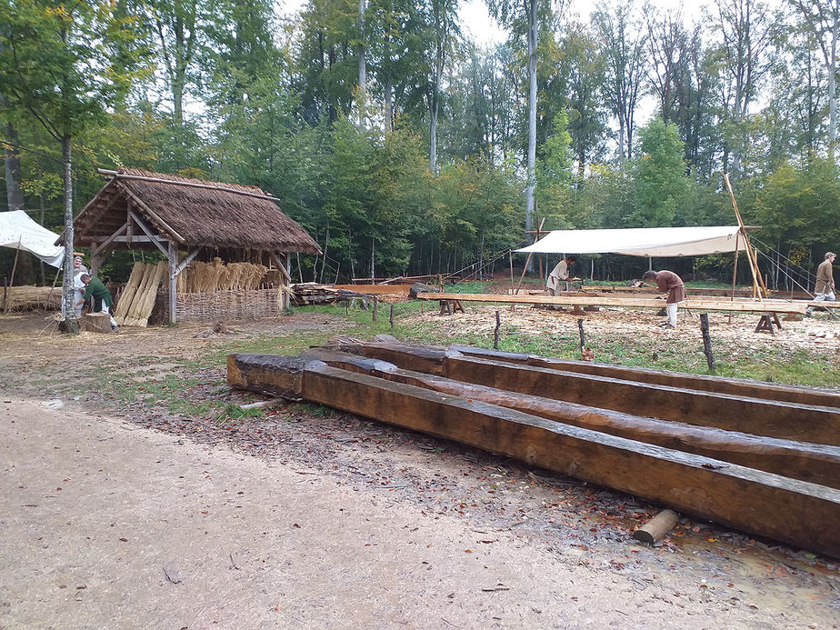 Erkundung von Heimerads Heimat Campus Galli, Beuron, Theaterabend Meßkirch